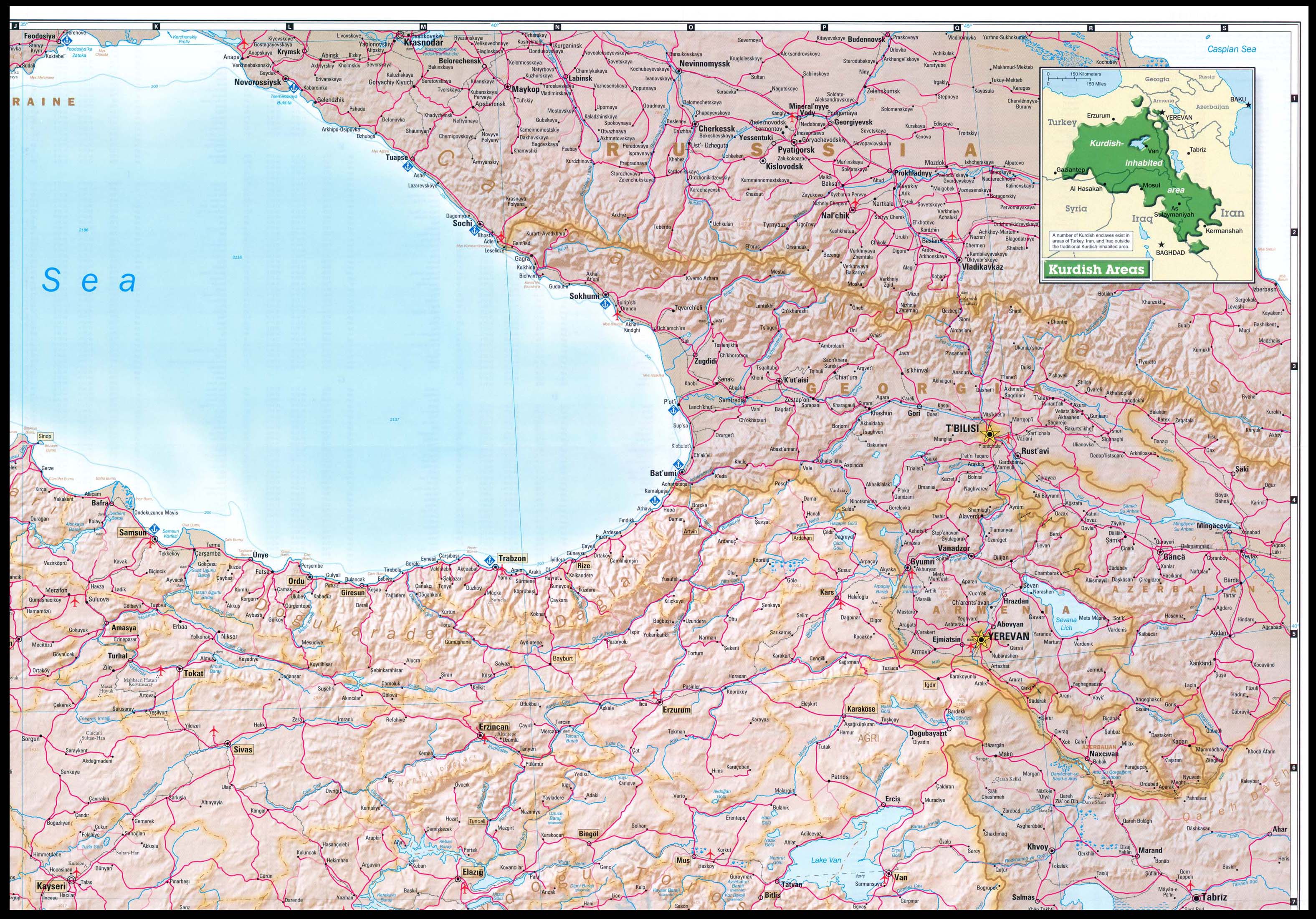 auto karta hrvatske 2011 File:Turkey northeast Map 2002.   The Work of God's Children auto karta hrvatske 2011